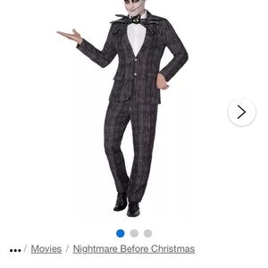Adult men’s Jack Skellington Suit costume - Nightmare Before Christmas
